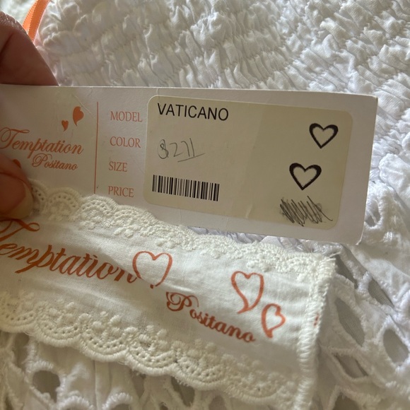 Temptation Positano eyelet mini skirt S Vaticano - Picture 4 of 8